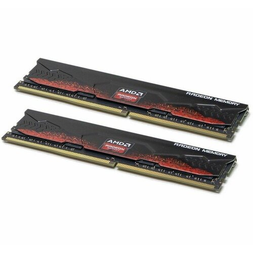 Память оперативная AMD Radeon 32GB DDR4 4000 Long DIMM R9 Gamer Series R9S432G4006U2K 1267000₽