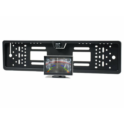 AVEL Комплект из монитора и камеры в рамке номерного знака AVS0500BM AVS309CPR HD 884000₽