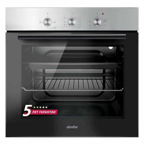 Электрический духовой шкаф Simfer B6EM14011 серебристый 1995000₽