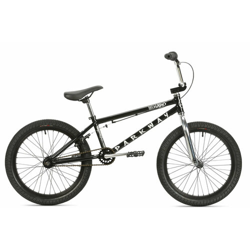 BMX велосипед Haro Parkway 20 (2022) черный 20.3 bmx street dirt haro leucadia dlx 2021 фиолетовый 20 5