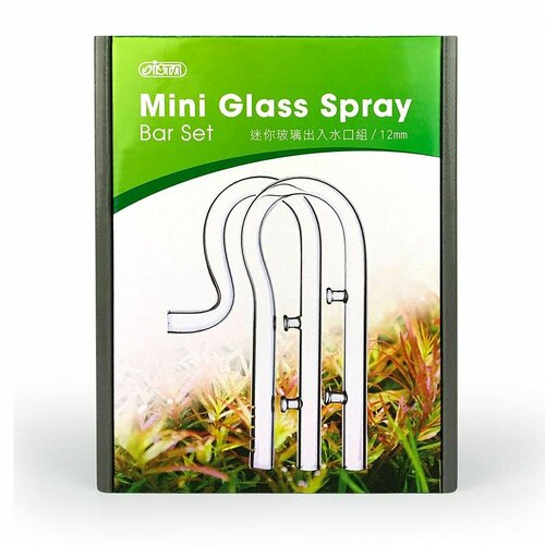 вход и выход для внешнего фильтра из стекла ista glass spray 12 мм Вход и выход для внешнего фильтра из стекла ISTA Glass Spray, 12 мм