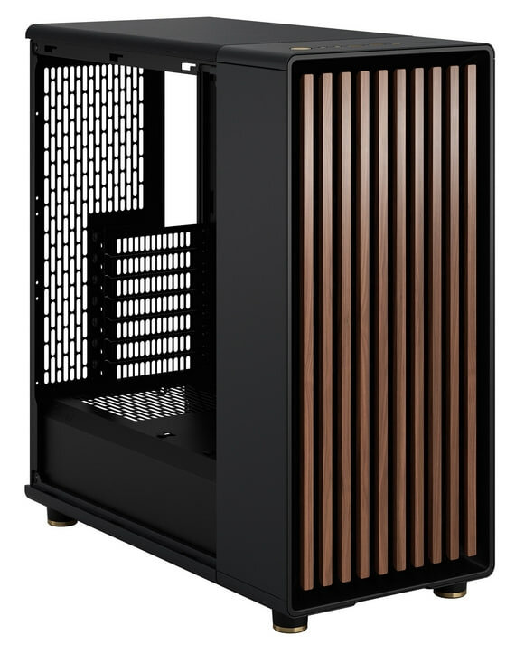 Корпус Fractal Design North TG Dark, Mid Tower, FD-C-NOR1C-02, угольно-черный — фото 2