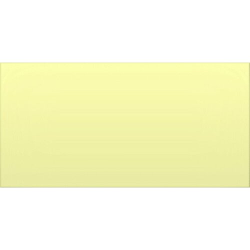 Плитка настенная Aquarelle желтая 20х40 матовая, моноколор