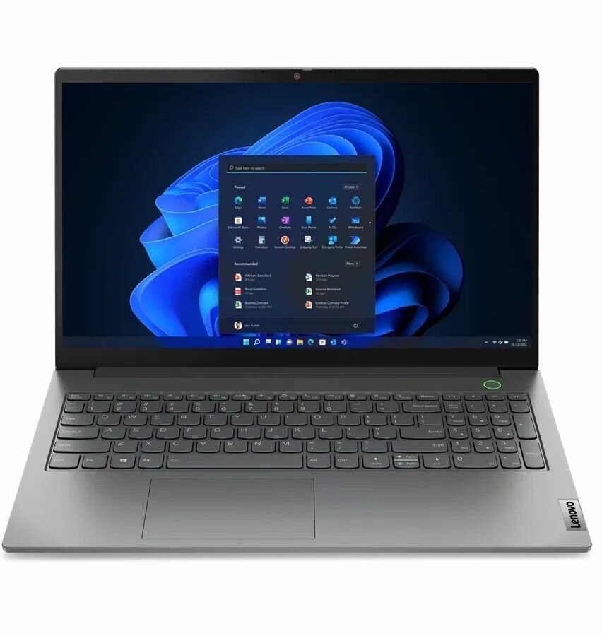 Ноутбук Lenovo ThinkBook 15 G4 IAP 21DJ009FRU (15.6", Core i5 1235U, 16Gb/ SSD 512Gb, Iris Xe Graphics eligible) Серый - фото №11
