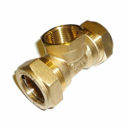 Тройник 20 х 12 ВР TF HydroSta для гофрированной трубы из нержавеющей стали 967₽