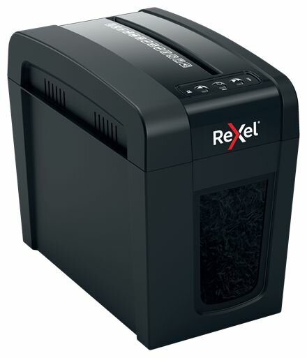 Уничтожитель бумаг REXEL SECURE X6 EU, P-4, 4x40 мм, 6 лист. одновременно, 10л [2020122eu] - фото №8