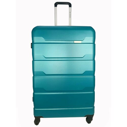 Чемодан 4 ROADS, 91 л, размер L, бирюзовый