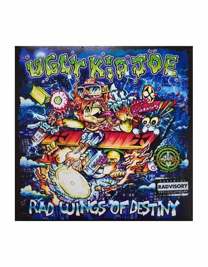 Виниловая пластинка Ugly Kid Joe, Rad Wings Of Destiny (coloured) (4250444191376)