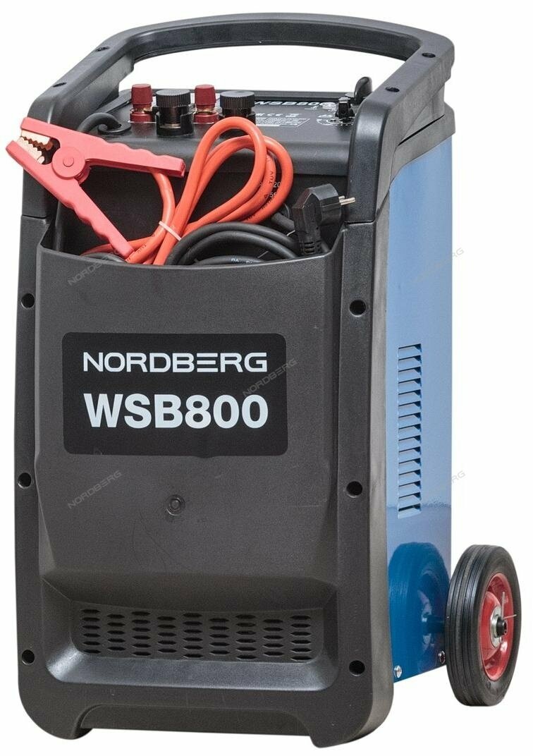 Устройство пускозарядное 12/24V макс ток 800A NORDBERG WSB800 220В