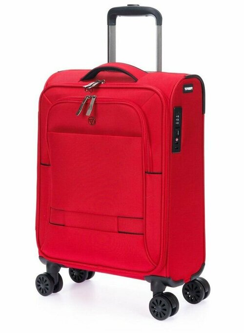 Умный чемодан Torber T1901S-Red, 32 л, размер S, красный