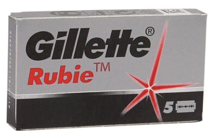 Сменные двусторонние лезвия Gillette Rubie, 5 шт. - фото №11