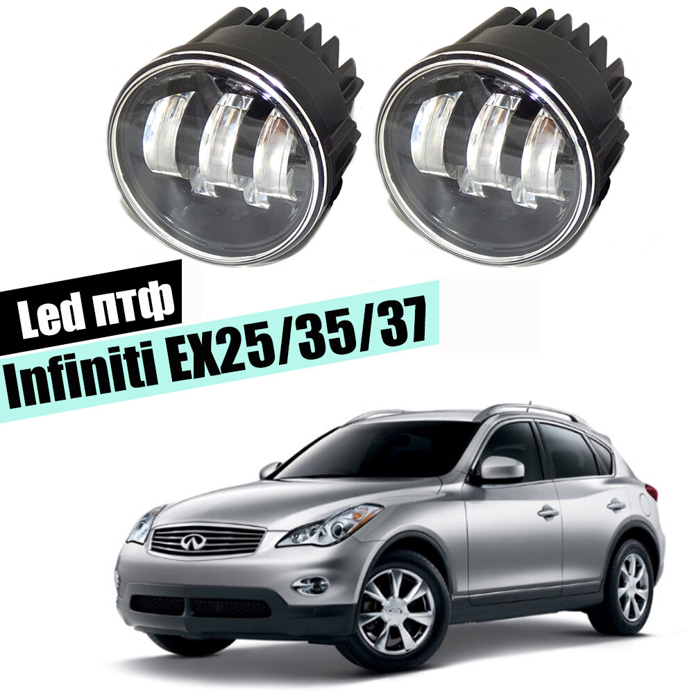 Противотуманные фары Infiniti EX25/35/37 led птф