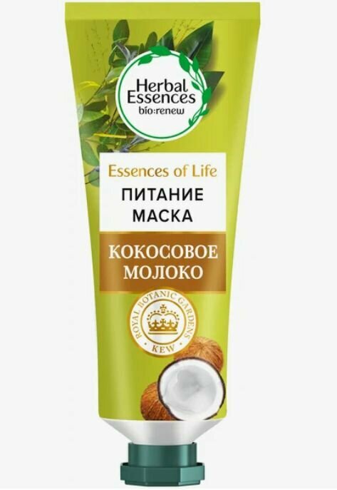 Маска для волос Herbal Essences Кокосовое молоко 25мл Утконос - фото №12
