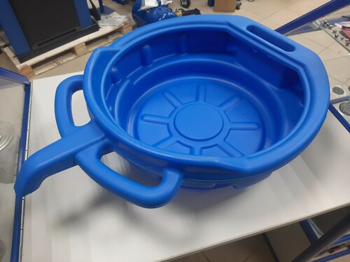 Изображение товара Поддон для слива масла 15 литров NORDBERG OIL15, ёмкость для слива масла, для авто, для автосервисов