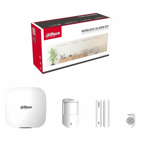 Охранно-пожарная сигнализация Dahua Комплект сигнализации Dahua DHI-ART-ARC3000H-03-FW2868 28374₽