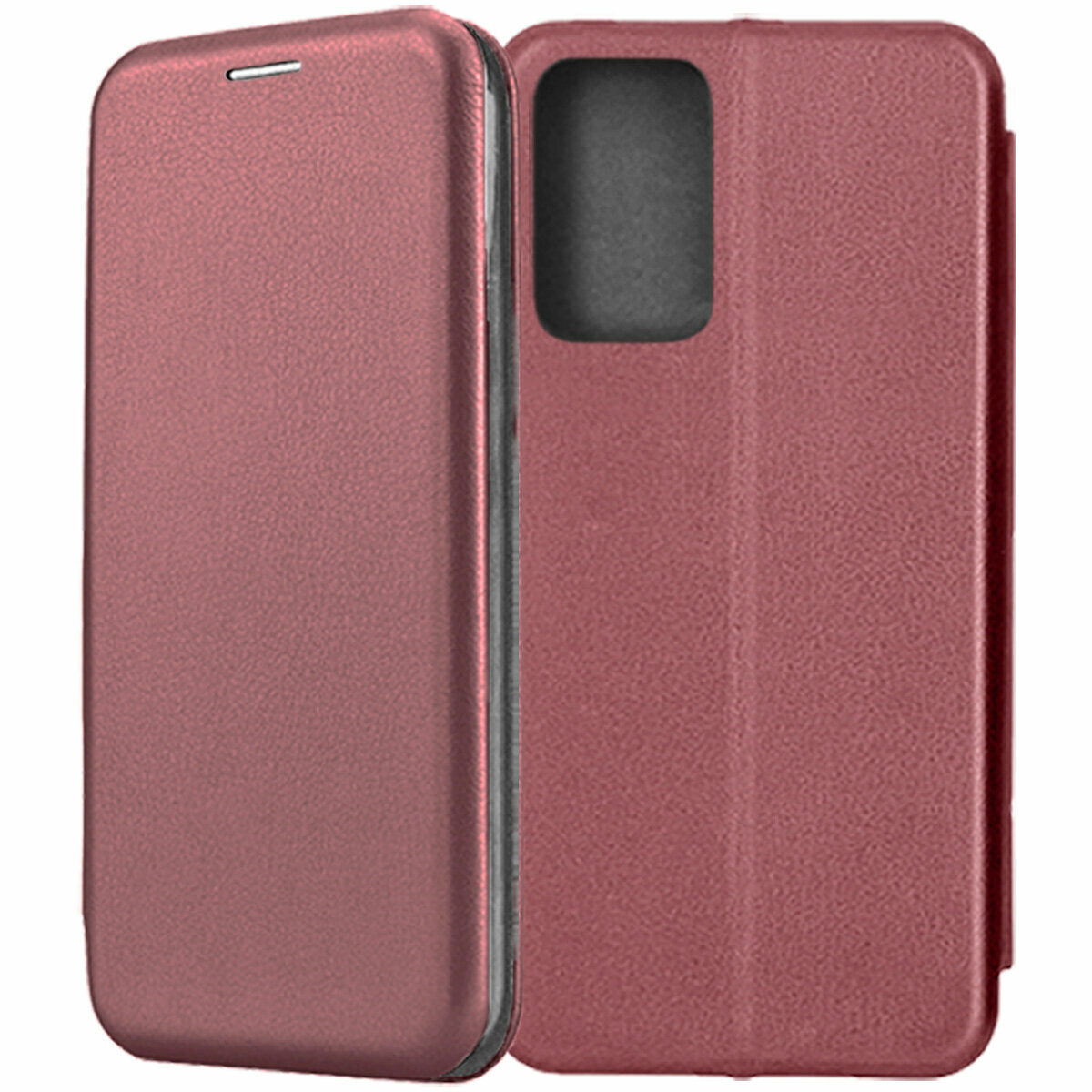 Чехол-книжка Fashion Case для Samsung Galaxy A72 A725 темно-красный
