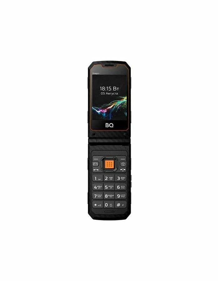 Мобильный телефон BQ 2822 Dragon Black/Orange