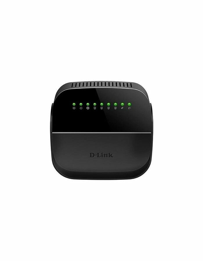 Беспроводной роутер D-LINK , ADSL2+, черный - фото №3