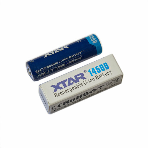 Аккумулятор XTAR 14500 800mAh с защитой