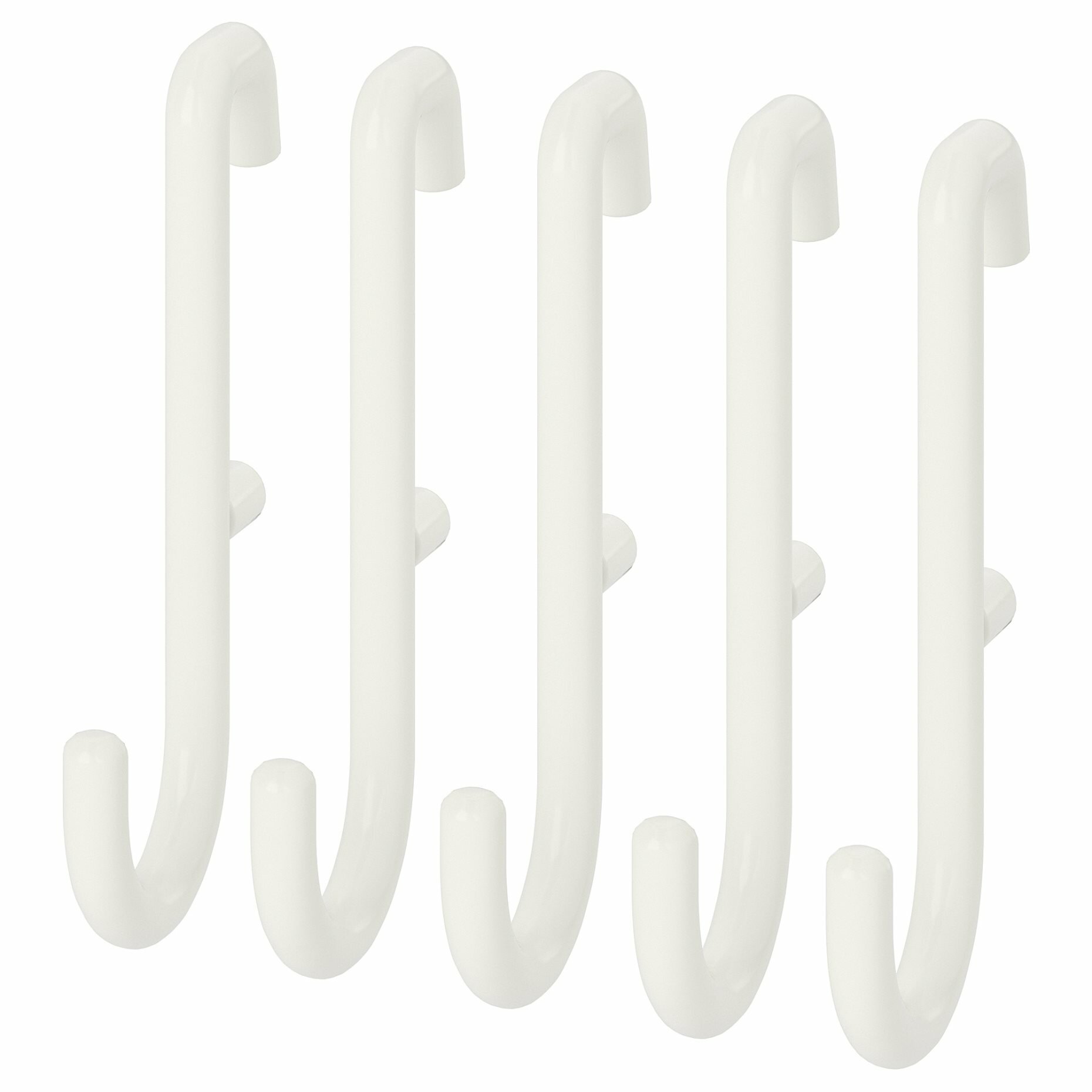 Крючки металлические 5шт, IKEA SKADIS 6х2,5 см (икеа скодис)