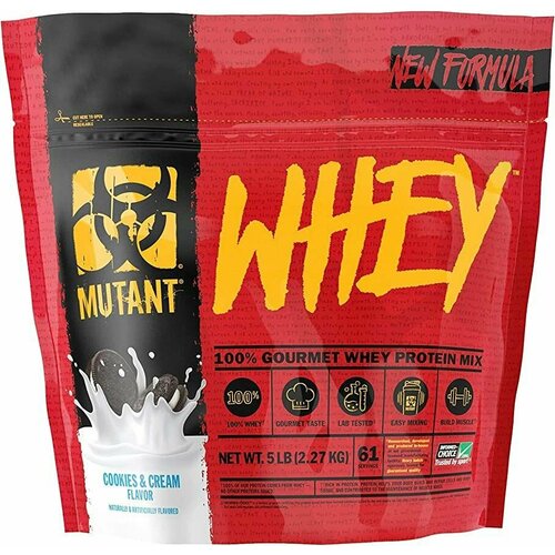 Протеин Mutant Whey 2270 г. Печенье крем