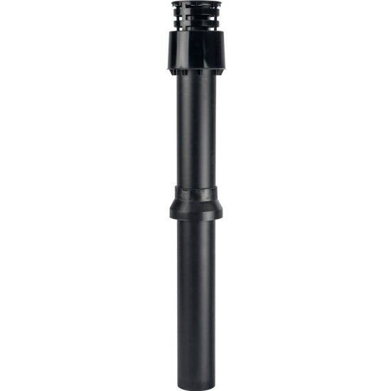 Элемент дымохода Stout DN60/100 комплект адаптер вертикальный утепленный, 1000 мм, фин. уч-ок. адаптер в комплекте