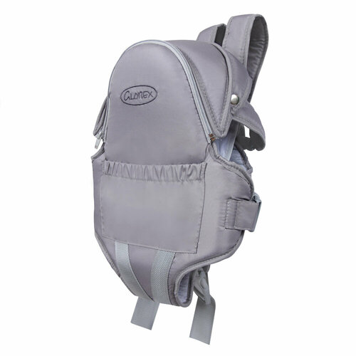 Слинг-рюкзак для переноски детей Панда NEW, серый