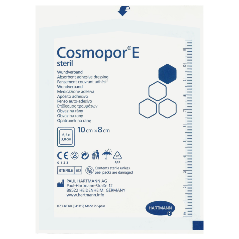 Повязка Cosmopor E 10 см х 8 см стерильная