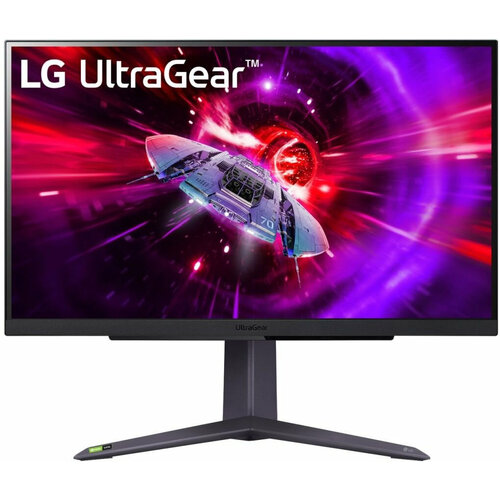 LG Монитор LG 27 UltraGear 27GR75Q-B черный IPS LED 1ms 16:9 HDMI матовая HAS Piv 1000:1 300cd 178гр/178гр 2560x1440 144Hz DP QHD USB 7.35кг