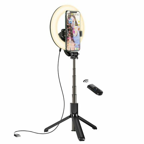 Кольцевая лампа Hoco LV03 Showfull fill light live broadcast holder 219600₽