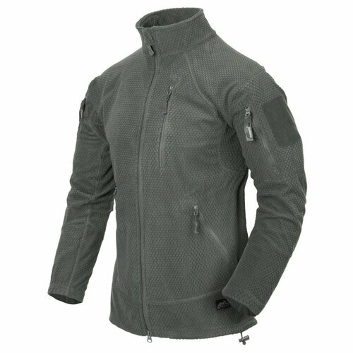 фото Флисовая куртка helikon-tex alpha tactical grid fleece jacket, foliage green, xl
