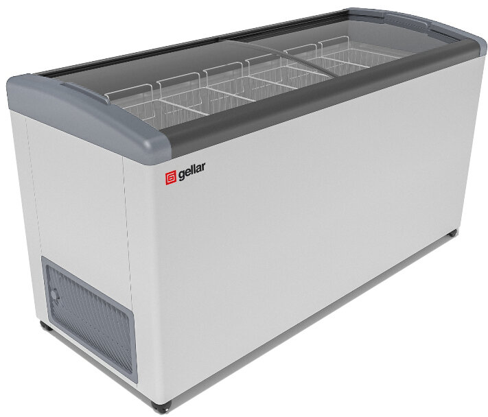 фото Морозильный ларь Gellar FG 600 E серый