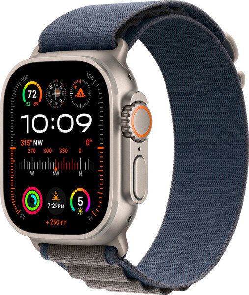 Умные часы Apple Watch Ultra 2 49mm Alpine Loop M Blue