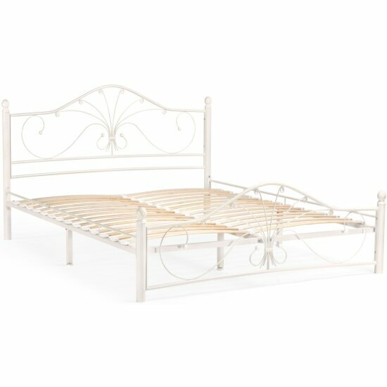 Кровать Woodville Мэри 2 160х200 белая
