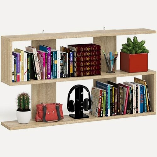 Изображение товара Полка Свк Мори 1200, цвет дуб сонома, ШхГхВ 120х21х64,8 см, универсальная сборка