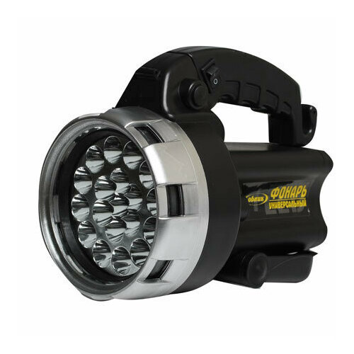 фото Фонарик облик led 2619 (19 св./диодов, аккум.)