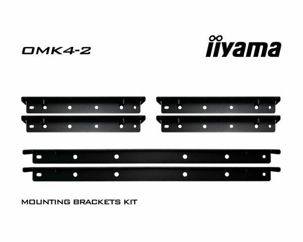 Комплект монтажных кронштейнов для сенсорных экранов iiyama TF49/55/65_39UHSC с открытой рамкой