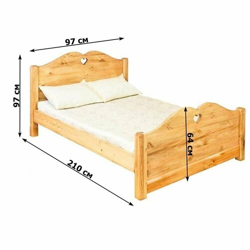 Кровать LCOEUR 900 х 2000