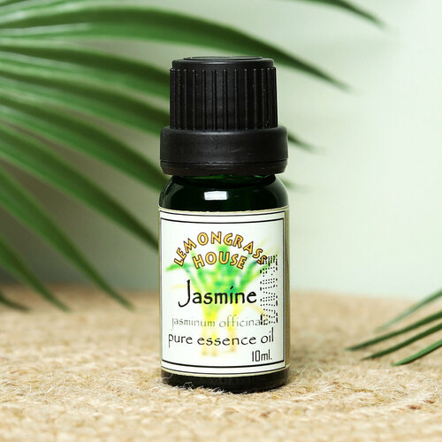 Эфирное масло Жасмин(Jasminum officinale) 10мл. 100% натуральное аромамасло. Лемонграсс Хаус (Таиланд) эфирное масло шалфей мускатный salvia sclarea 10мл натуральное лемонграсс хаус таиланд