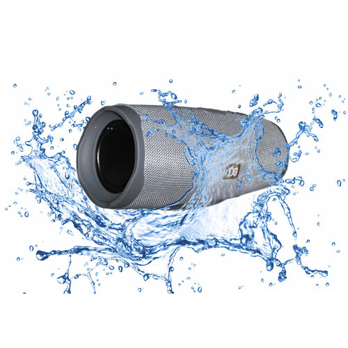 Блютуз колонка Charge Audio 4 портативная колонка Музыкальная колонка с блютуз и радио Bluetooth 50 Колонка портативная Беспроводная акустика колонка для телефона и компьютера музыкальная колонка с микрофоном Серебристый цвет 159000₽