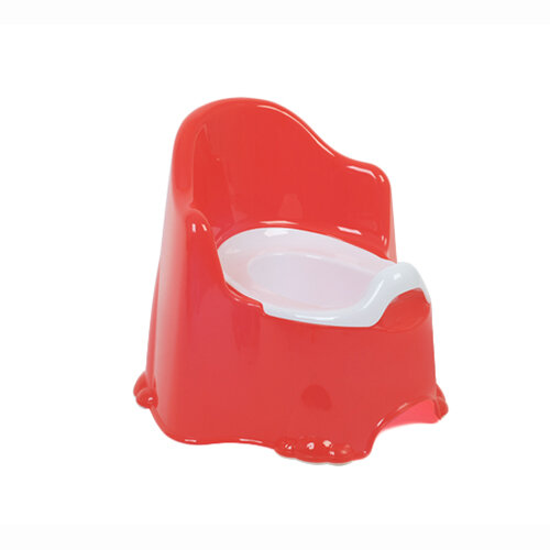 Детский горшок Dunya Plastik Комфорт со съёмной чашей красный