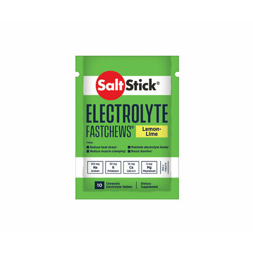 SaltStick Fast Chews - солевые конфеты с лимоном и лаймом