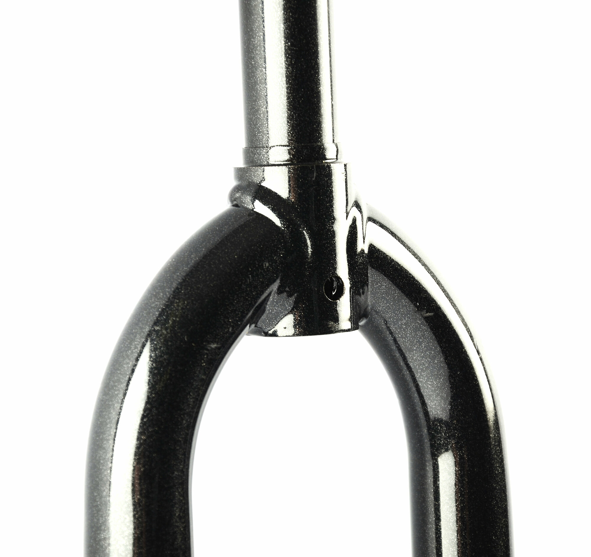 Вилка жесткая ARISTO 24", на 1" (25.4мм) резьбовая, длина штока 164мм, под ось втулки 3/8", совместимая с тормозами U-BRAKE, черная