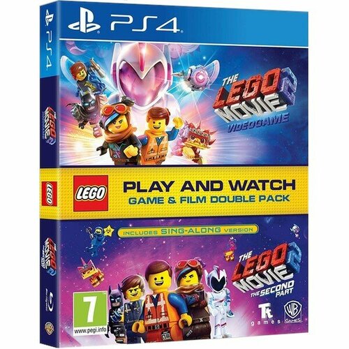 Игра Lego Movie 2 Videogame & Film Double Pack PS4 ps4 игра wb lego movie 2 videogame