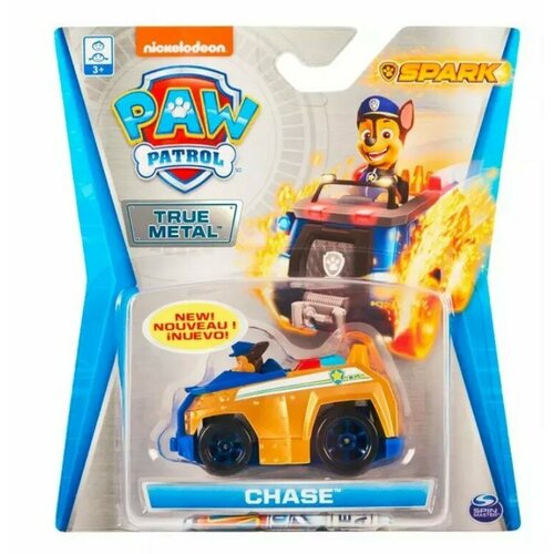 Машинка Paw Patrol Spark Chase Щенячий Патруль Гончик 6053257/20130498 щенячий патруль pp60409071 бельдозер со щенком