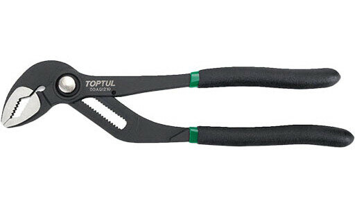 Плоскогубцы 250мм (10") переставные с кнопкой TOPTUL (DDAG1210)