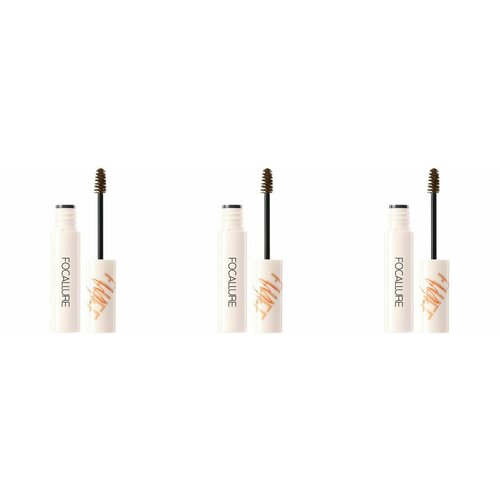 focallure гель для бровей fluffmax tinted brow mascara тон 02 светло коричневый 4 г Focallure Гель для бровей Fluffmax Tinted Brow Mascara, Тон 03, 4 г, 3 шт