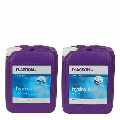 PLAGRON Hydro A+B удобрение минеральное для гидропоники 5 л.