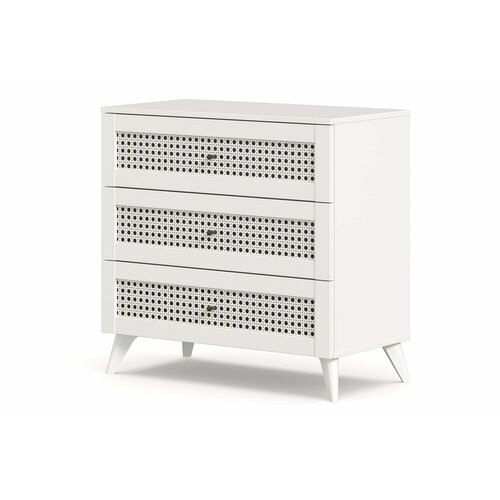 Комод SCANDICA Квебек 80х78х418 см цвет белый 7999₽