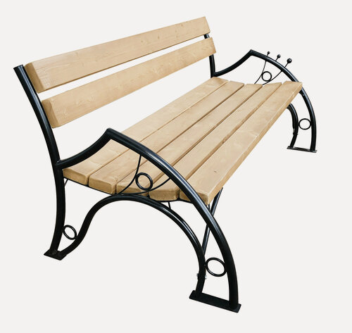 Изображение товара Скамья шарики черный 2 метра